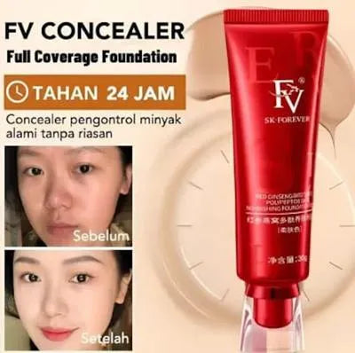Fv Foundation, Oil Absorb Ivory Liquid Foundation 30g
