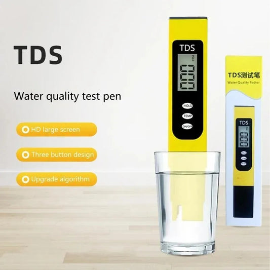 Portable TDS Meter - 1 Pc ABS Plastic Water Quality Testing
