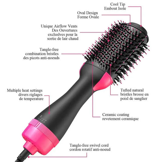 One Step Professional Curler Hair Straightener Hair Dryer St
